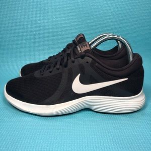 Nike Womens Revolution 4 908999-606 Dark Purple Black Running Shoes Size 7.5